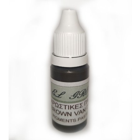 Χρωστική πάστα Brown Van Dycke 25ml El Greco