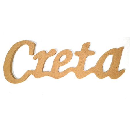 MDF Λέξη Creta 230x75mm