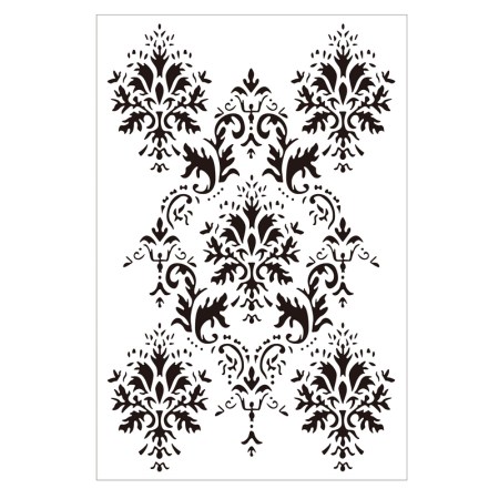 Stencil χοντρό 0.40mm Royal Symmetry 60x40cm