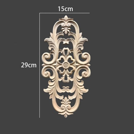 Ξυλόγλυπτο από μασίφ ξύλο κεντρικό 29x15cm