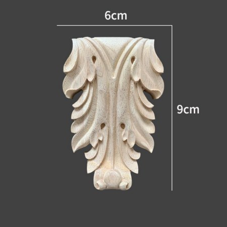 Ξυλόγλυπτο διακοσμητικό από μασίφ ξύλο 9x6cm