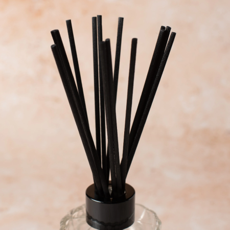 Στίκ για αρωματικό χώρου - Fibre Diffuser stick - Μαύρο - σετ 8τεμ