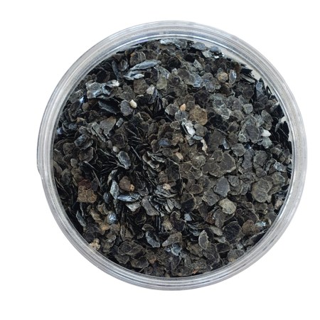 Νιφάδες Glitter οικολογικές 1-5mm Ανθρακί 100gr