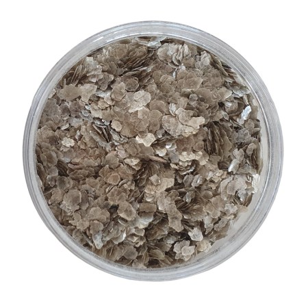 Νιφάδες Glitter οικολογικές 1-5mm Ασημί 100gr