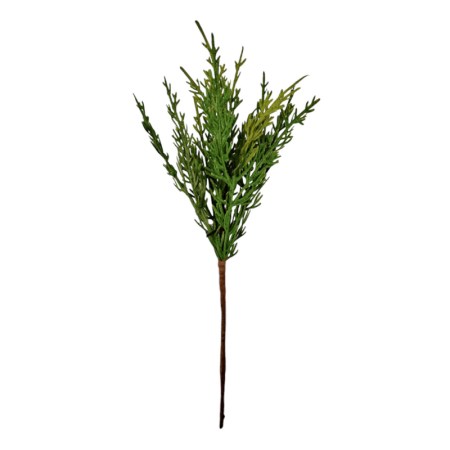 Κλαδί κυπαρισσιού 30cm πράσινο για διακόσμηση σπιτιού και δημιουργία χειροποίητων στεφανιών.
