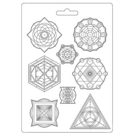 Καλούπι Σιλικόνης Alchemy simboli A4 - Stamperia