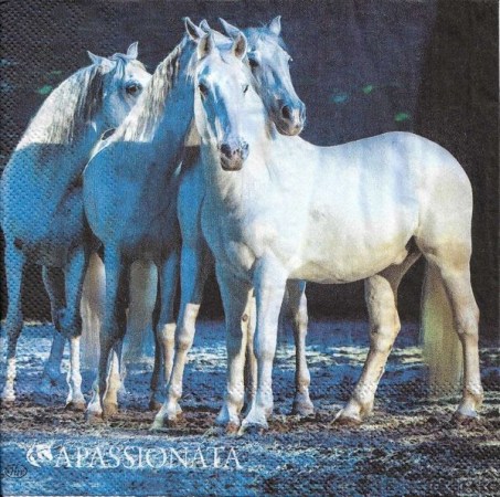 Χαρτοπετσέτα για Decoupage Άλογα - 1 τεμ.