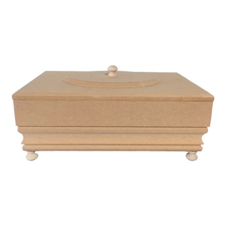 MDF Κουτί  250x150x95mm με καπάκι