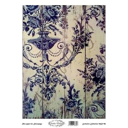 Ριζόχαρτο Vintage Background Α3 