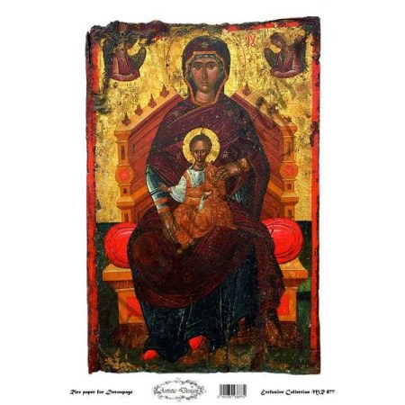 Ριζόχαρτο Αγιογραφία Παναγίας Α3 