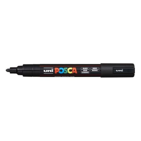 Μαρκαδόρος όλες τις επιφάνειες Uni Paint POSCA 1.8-2.5mm - Μαύρος