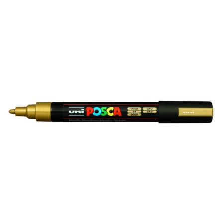Μαρκαδόρος για όλες τις επιφάνειες Uni Paint POSCA 1.8-2.5mm - Χρυσός