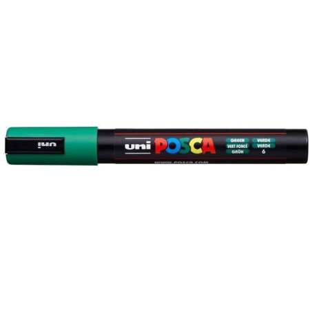Μαρκαδόρος για όλες τις επιφάνειες Uni Paint POSCA 1.8-2.5mm - Πράσινος