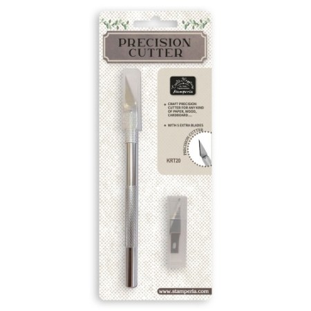 Κοπίδι Precision Cutter με 5 ανταλλακτικά για ακριβείς κοπές σε υλικά χειροτεχνίας, scrapbooking, decoupage.