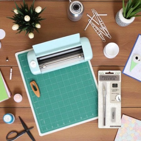Κοπίδι Precision Cutter με 5 ανταλλακτικά για ακριβείς κοπές σε υλικά χειροτεχνίας, scrapbooking, decoupage.