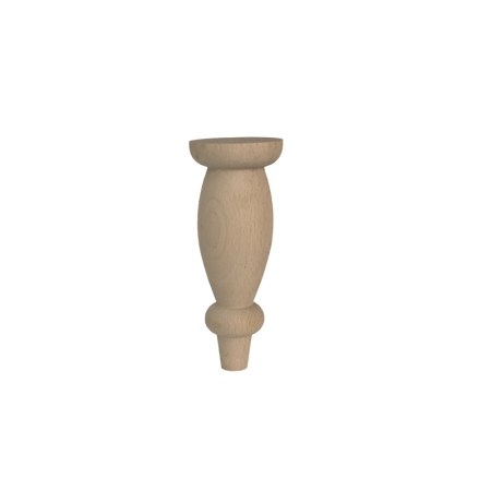 Ξύλινο πόδι επίπλων 7x7x18cm