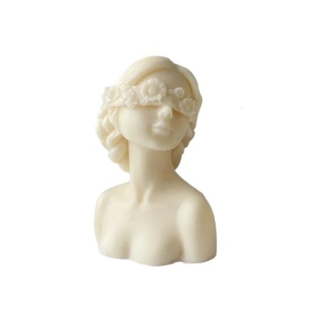 Καλούπι σιλικόνης Προτομή κοπέλας 9.1x7.1x5.4cm