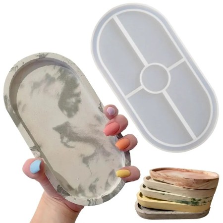 Καλούπι σιλικόνης Πιατέλα οβάλ 15.5x11.9cm