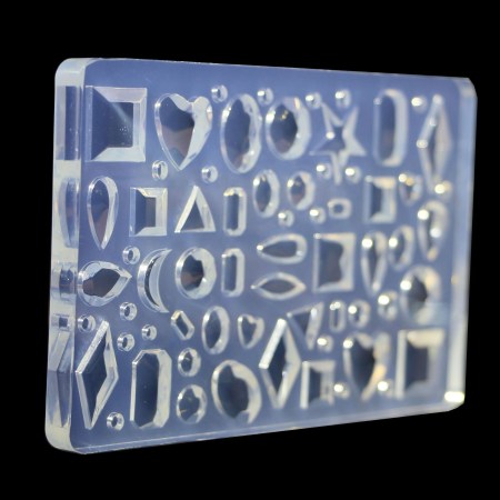 Καλούπι σιλικόνης Κρύσταλλοι 10.8x6.6cm