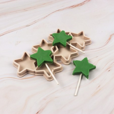 Καλούπι σιλικόνης για δημιουργία 3d  αστέριων 20.5x10.1x1.5cm