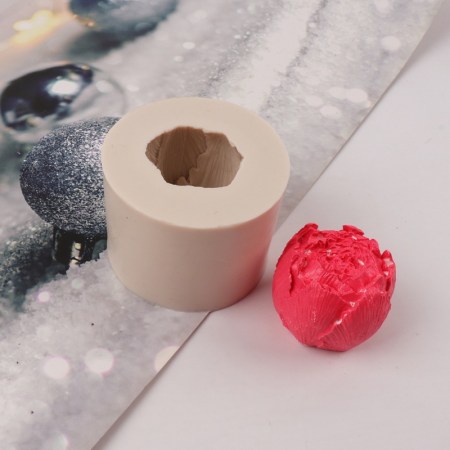 Καλούπι σιλικόνης 3d  λουλούδι 5.3x5.3x3.9cm