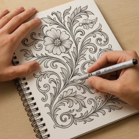 Ανεξίτηλος Μαρκαδόρος Medalion 0.3 mm – Μαύρο