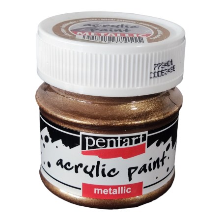 Metallic Paint 50ml Pentart - Antique Copper