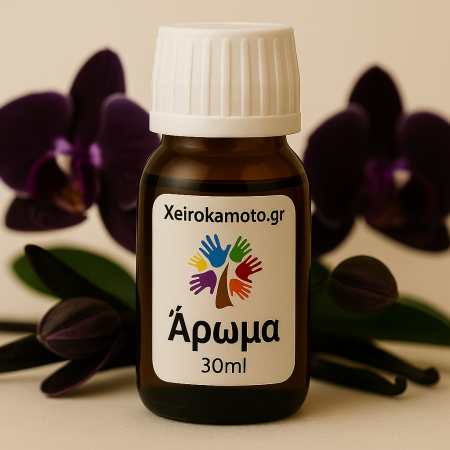 Άρωμα Black Vanilla Orchid 30ml για Κεριά & Diffuser | Xeirokamoto
