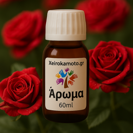 Άρωμα Τριαντάφυλλο 60ml για Κεριά, σαπούνια & Diffuser | Xeirokamoto
