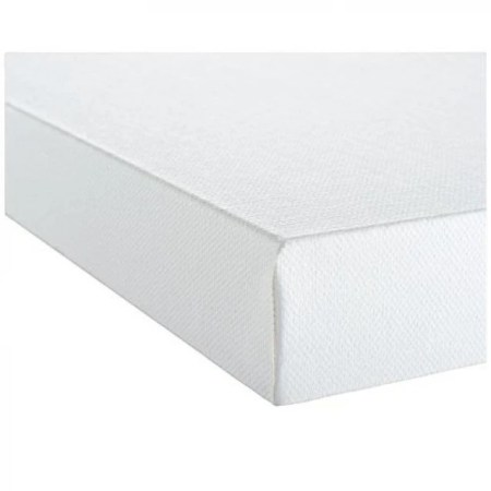 Καμβάς ζωγραφικής Buonarroti 50x60cm Box, λευκός, τεντωμένος, κατάλληλος για λάδι και ακρυλικό, με ενισχυμένο πλαίσιο.