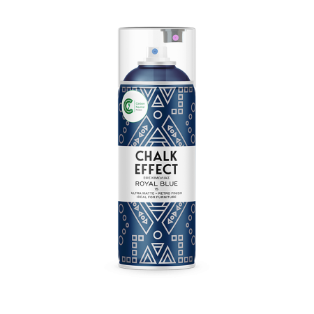 Χρώμα Spray Chalk Effect No15 Royal Blue – 400ml | Ματ Απόχρωση Κιμωλίας