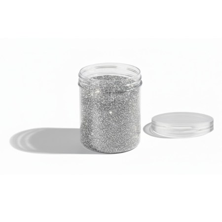 Χρυσόσκονη glitter 20g - Silver