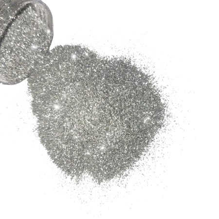 Χρυσόσκονη glitter 20g - Silver