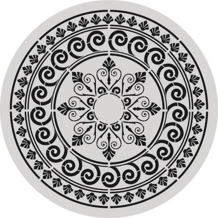 Stencil σχέδια βικτωριανά 30x30cm 