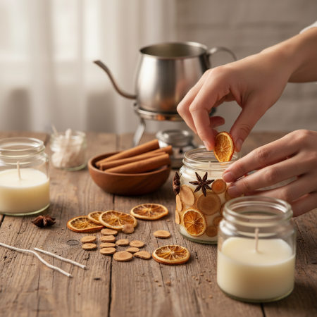 Αποξηραμένα στικ κανέλας σε λευκό πιάτο, έτοιμα για χρήση στη μαγειρική ή τη διακόσμηση.