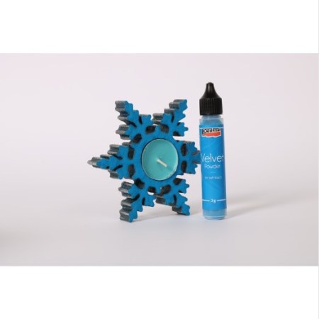 Velvet powder 3gr Pentart Grey