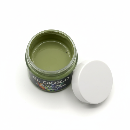 Μπουκάλι με πολυχρηστικό χρώμα κιμωλίας Chalk Fuse σε απόχρωση army green, 110ml.