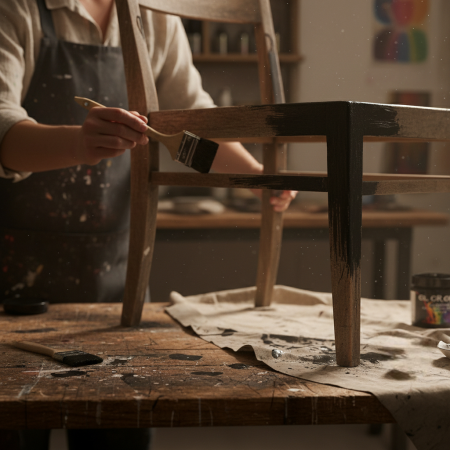 Χρώμα Κιμωλίας Black Carbon 380ml