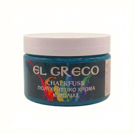 Βάζο El Greco Chalk Fuse πολυχρηστικό χρώμα κιμωλίας, μπλε πρωσίας, 110ml