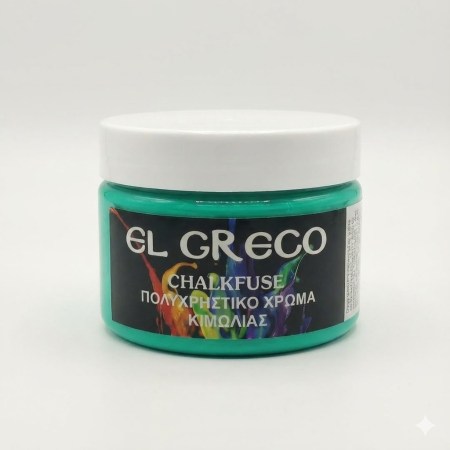 Δοχείο Chalk Fuse πολυχρηστικού χρώματος κιμωλίας σε απόχρωση green cobalt 110ml.