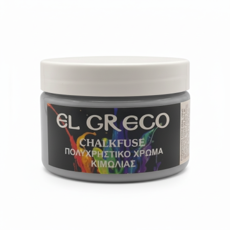 Μπουκάλι Chalk Fuse πολυχρηστικό χρώμα κιμωλίας σε γκρι απόχρωση 110ml