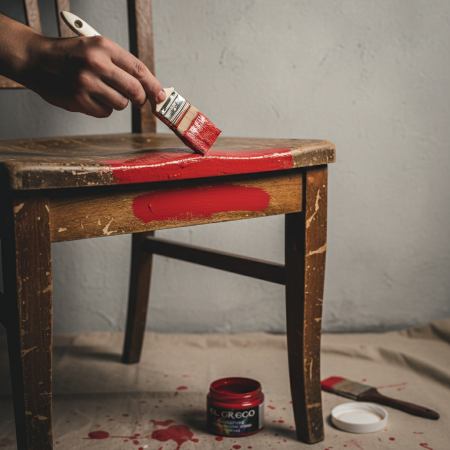 Χρώμα Κιμωλίας Permanant red 110ml