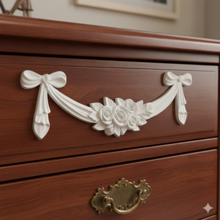 ελαστικό διακοσμητικό κορδόνι με λουλούδια για diy κατασκευές