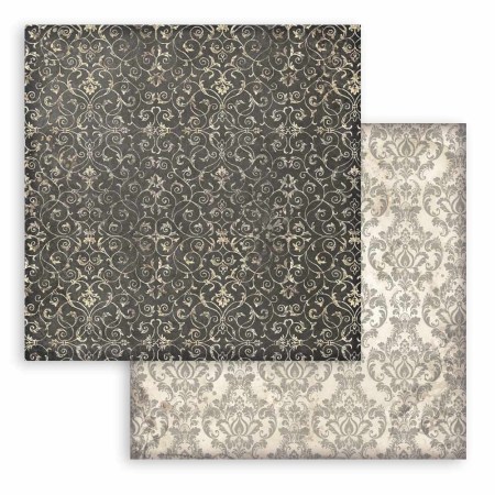 Σετ 10 Χαρτιά Scrapbooking Maxi Background Master of Magic 31x31x0.6cm 190gr Stamperia