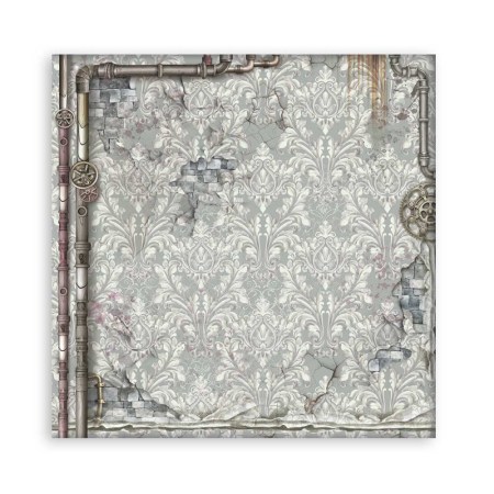 Σετ 10 Χαρτιά Scrapbooking Maxi Background Master of Magic 31x31x0.6cm 190gr Stamperia