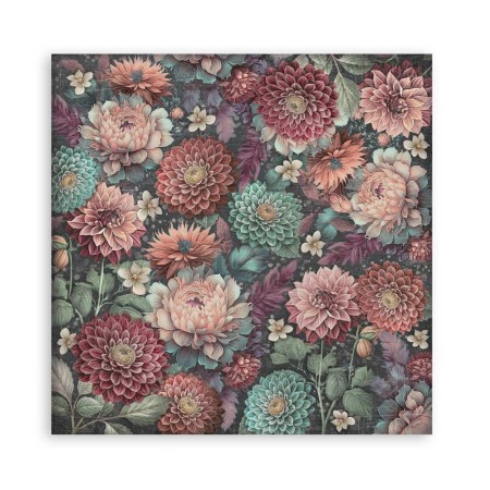 Σετ 10 Χαρτιά Scrapbooking Maxi Background Master of Magic 31x31x0.6cm 190gr Stamperia