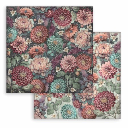 Σετ 10 Χαρτιά Scrapbooking Maxi Background Master of Magic 31x31x0.6cm 190gr Stamperia