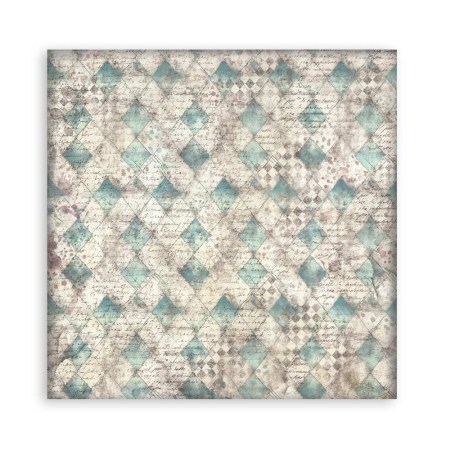 Σετ 10 Χαρτιά Scrapbooking Maxi Background Master of Magic 31x31x0.6cm 190gr Stamperia