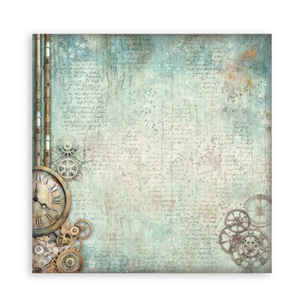 Σετ 10 Χαρτιά Scrapbooking Maxi Background Master of Magic 31x31x0.6cm 190gr Stamperia
