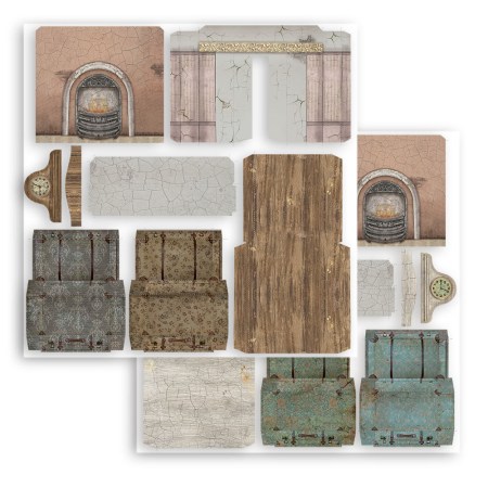 Kit 3d Χάρτινο - Lady Vagabond Lifestyle Stamperia